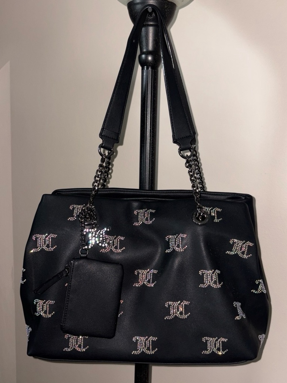 Juicy Couture “Take The Lead” Rhinestone Tote Bag